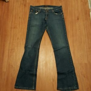 Levis size 11 long.