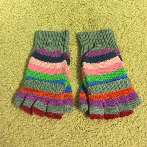 Amazing multicolored mittens!