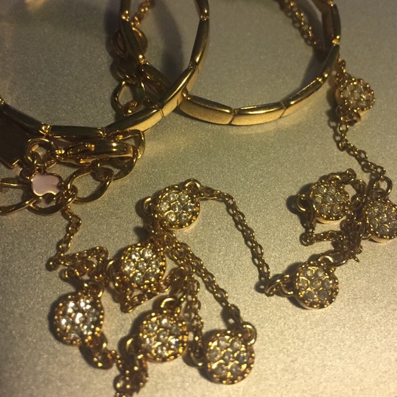 ♠️KATE SPADE necklace and earrings set