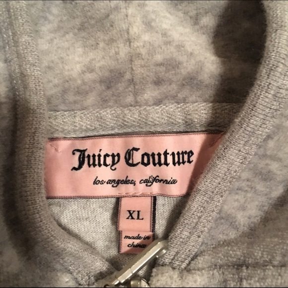 Juicy couture zip up hoodie - Picture 3 of 4