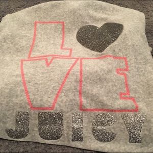 Juicy couture zip up hoodie