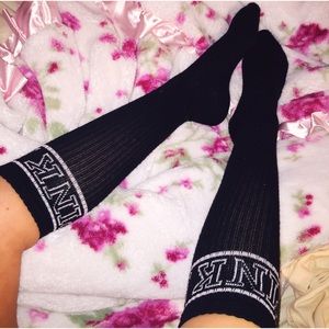 VS PINK Logo Socks