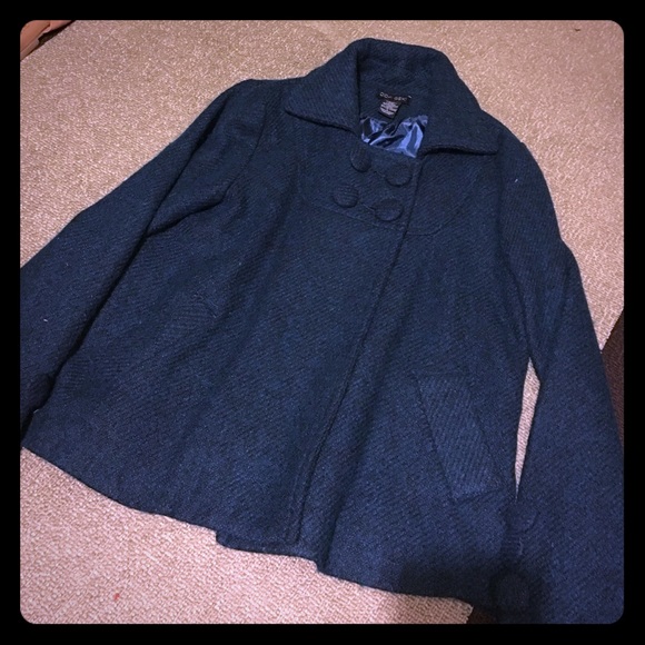 Blue peacoat