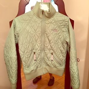 Women's quilted north face jacket