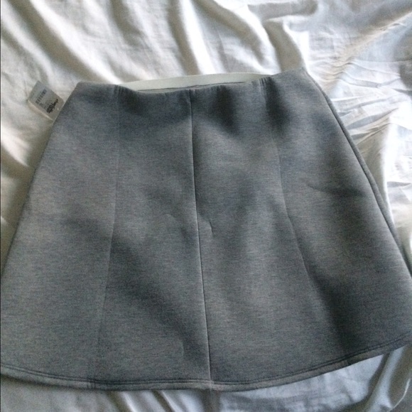 Grey Charlotte Russe Skirt