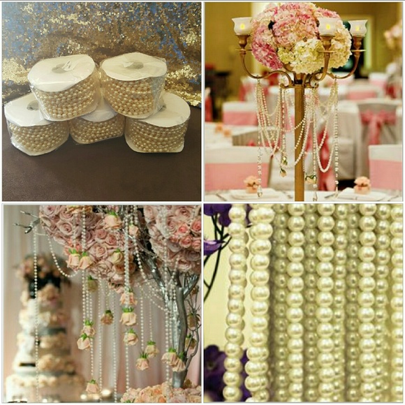 Ivory Faux pearls