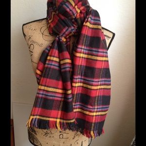 Flannel Scarves - so trendy right now