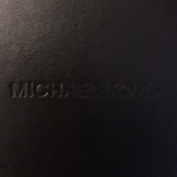 Michael Kors Gold and Black Woman\'s Watch.
