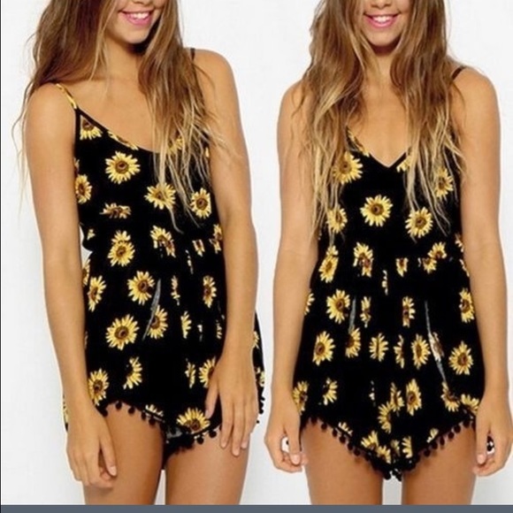 Dresses & Skirts - Sunflower romper
