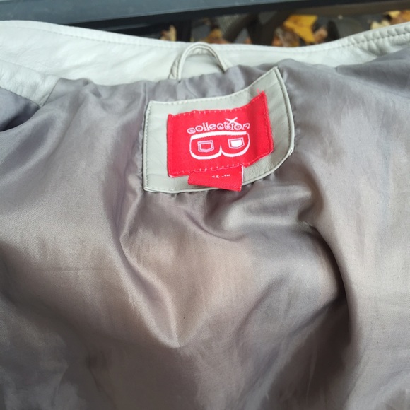 Faux leather motorcycle style jacket - Picture 4 of 4