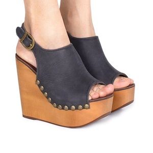 Jeffrey Campbell 'snick' sling back platforms