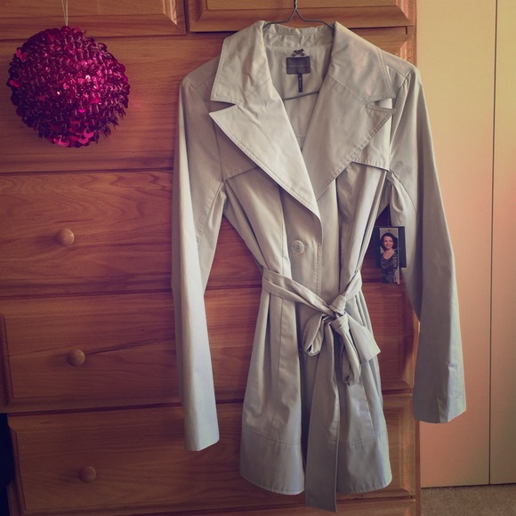 Kristin Davis Jackets & Blazers - Kristin Davis Elegant Light Grey Jacket Sz Medium