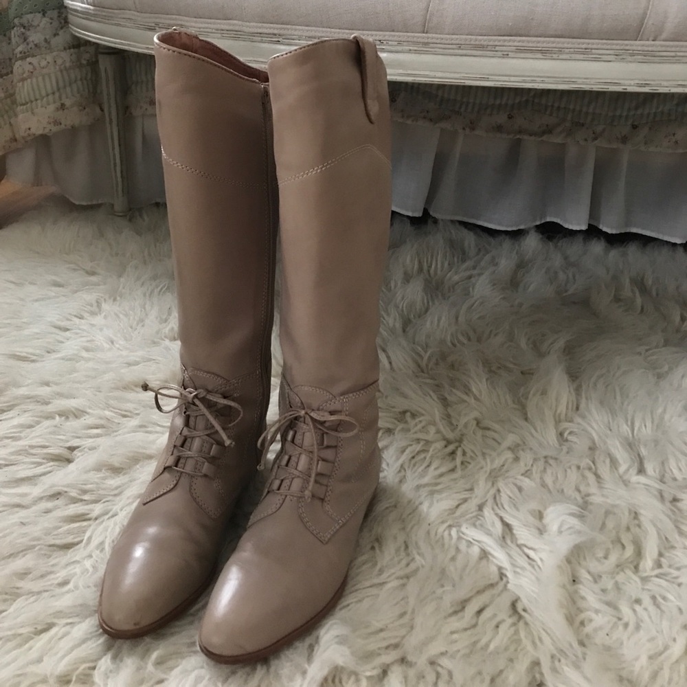 Anthopologies tall boots