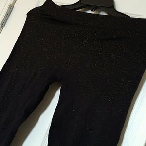 Gold Glitter Leggings