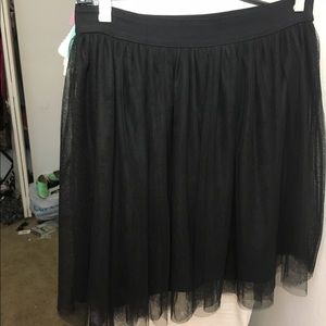 Black tutu skirt