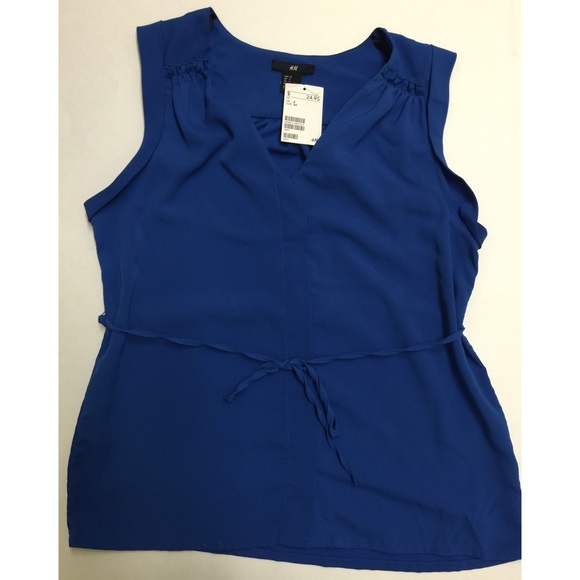 H&M Tops - H&M Blue top size 4