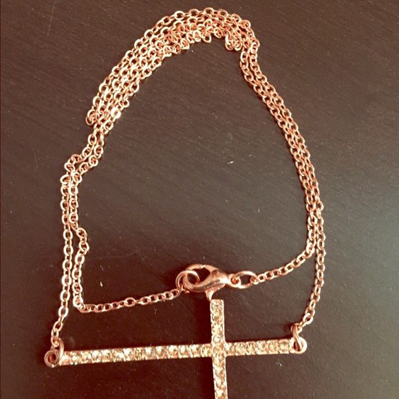 Rose Gold Tone Necklace