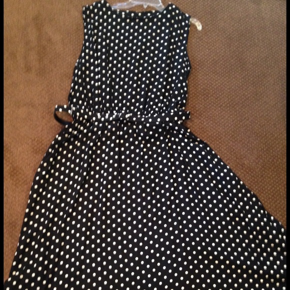 Black and white dress