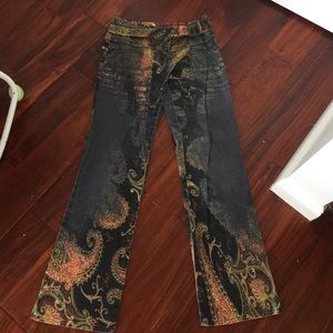 Roberto Cavalli printed jeans