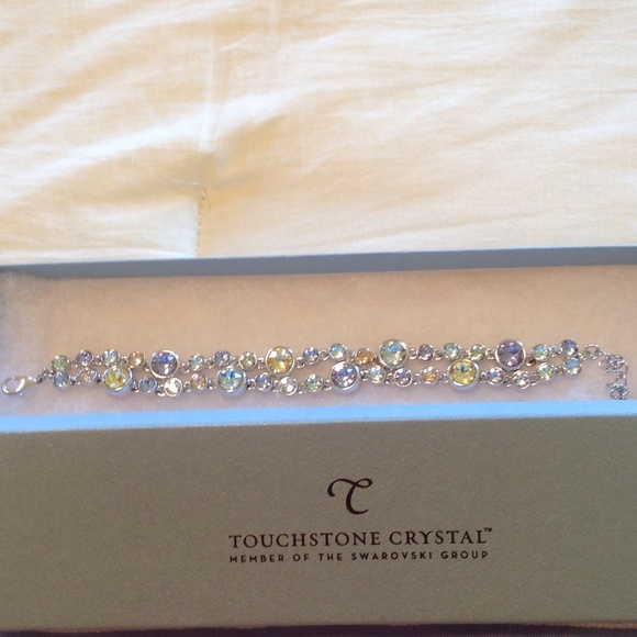 Touchstone Crystal garland bracelet
