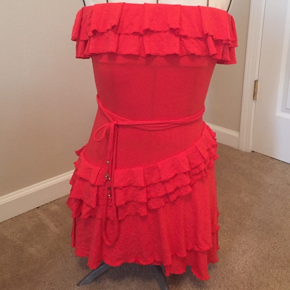 Marciano tiered dress