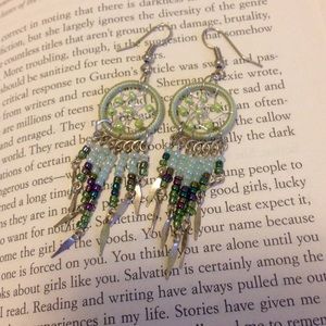 Dreamcatcher earrings