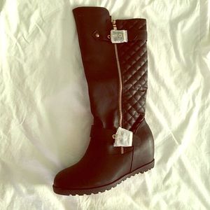 Hidden Wedge Boots