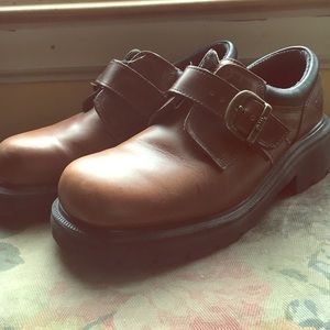 Dr. Martens original buckle shoe