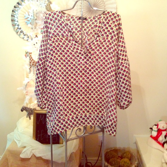 Silk Elephant print tunic