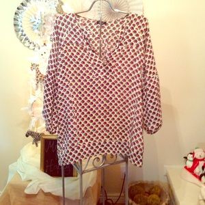 Silk Elephant print tunic