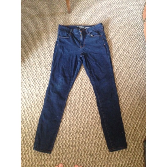 Hi Rise American Eagle Stretch Jeggings