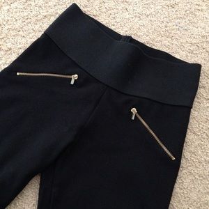 Zara Legging Trousers Black/Gold