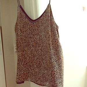 Zara silky tank