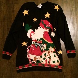 🎅 Talbots Santa Sweater 🎅