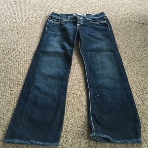 BKE denim Capri pants. Size 25