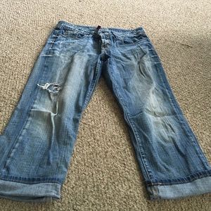 BKE denim Capri pants size 30