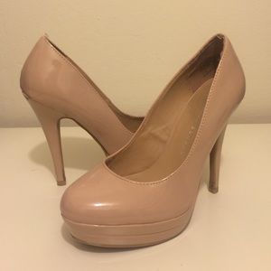 Lauren Conrad nude platform high heels