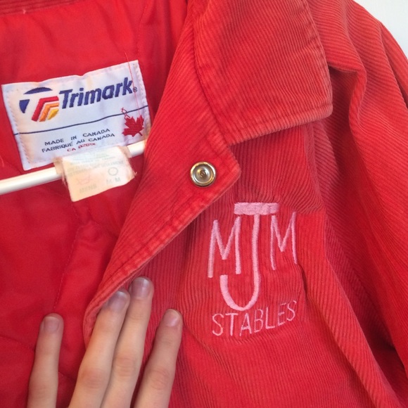 Red Vintage Jacket - Picture 3 of 4