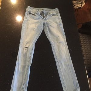 American eagle ripped jeans