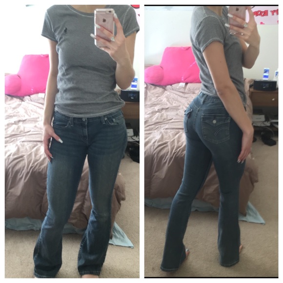 Levi's too superlow 524 jeans
