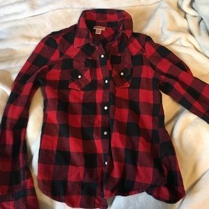 Red and black flannel