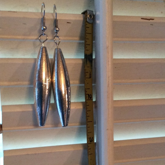 BOGO SALE ⚡️ Long Silver Earrings - Picture 4 of 4