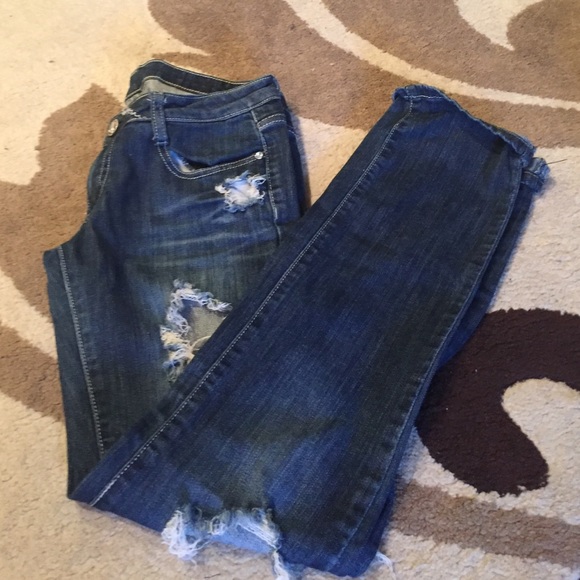 Machine Brand Jeans #Distressed - Picture 3 of 3