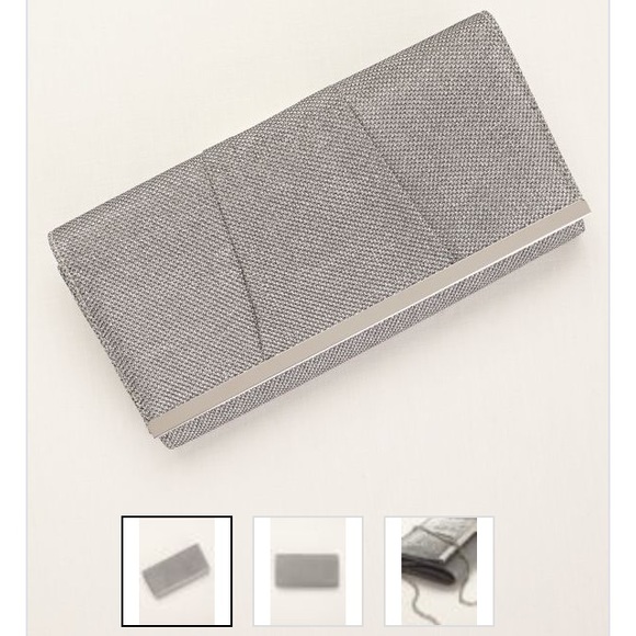 Silver Clutch (NEVER USED)