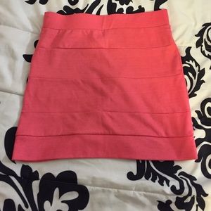 Stripped Pencil Skirt