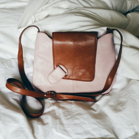 Duo-tone Crossbody Purse