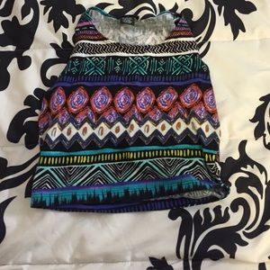 Aztec Crop Top