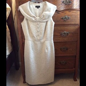 Beautiful Brocade Tahari Dress, Size 4.