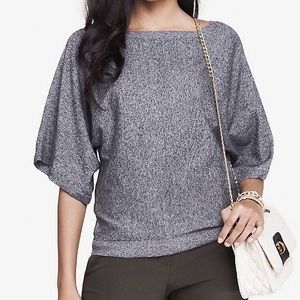 Marled Kimono Pullover