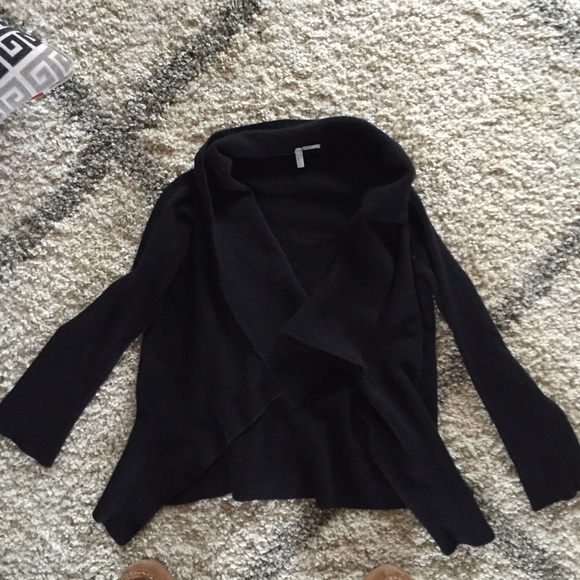 United Colors of Benneton Cashmere open cardigan